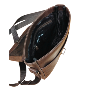 Strellson HATTON CROSS Jeremy shoulderbag xsvf darkbrown